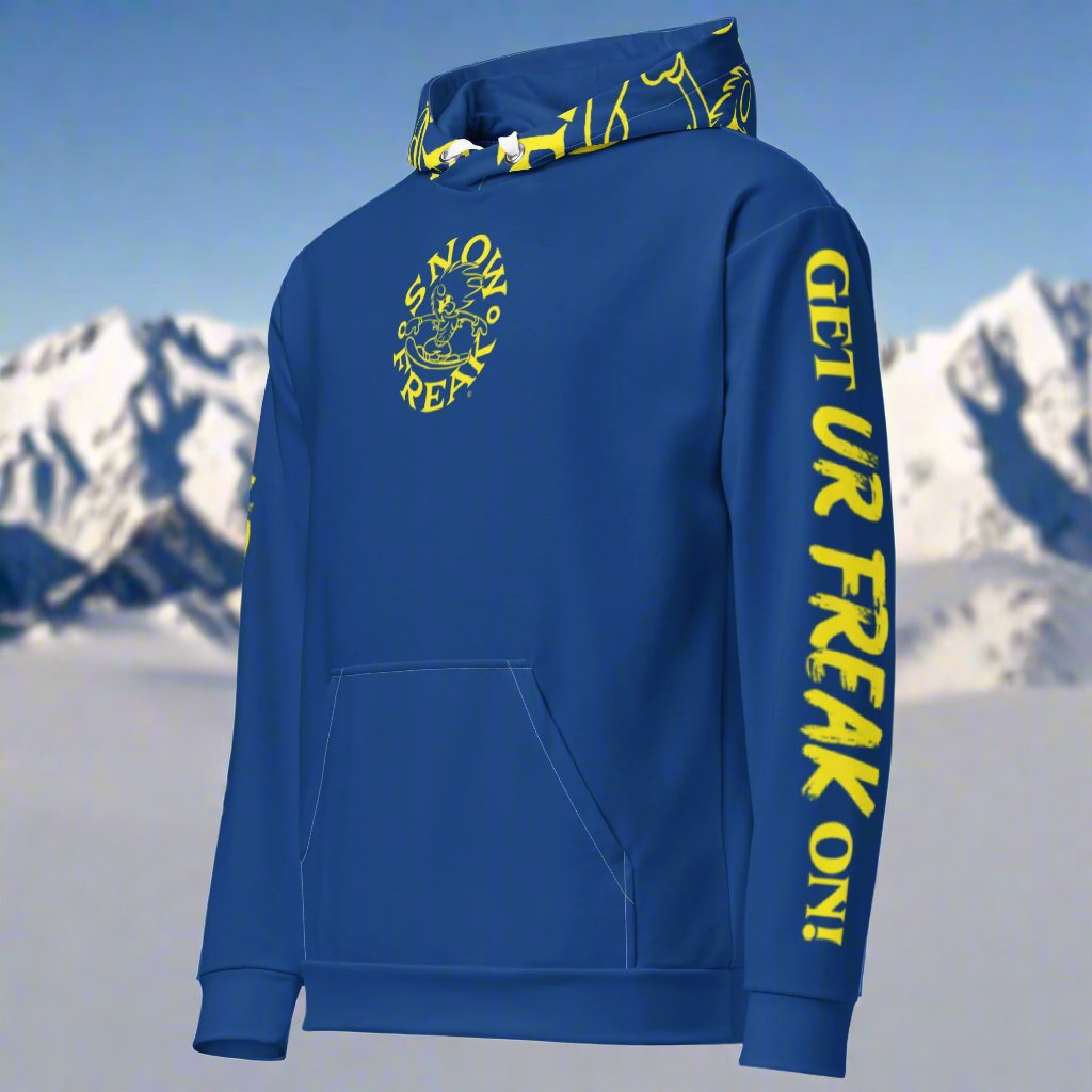 YELLOW SNOW FREAK© TRADITIONAL HOODIE