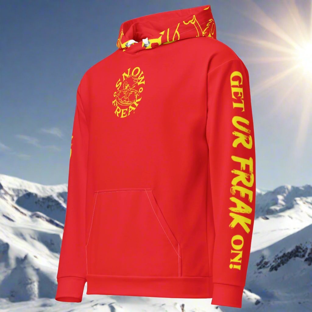 YELLOW SNOW FREAK© TRADITIONAL HOODIE