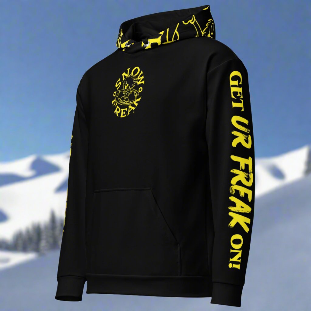 YELLOW SNOW FREAK© TRADITIONAL HOODIE