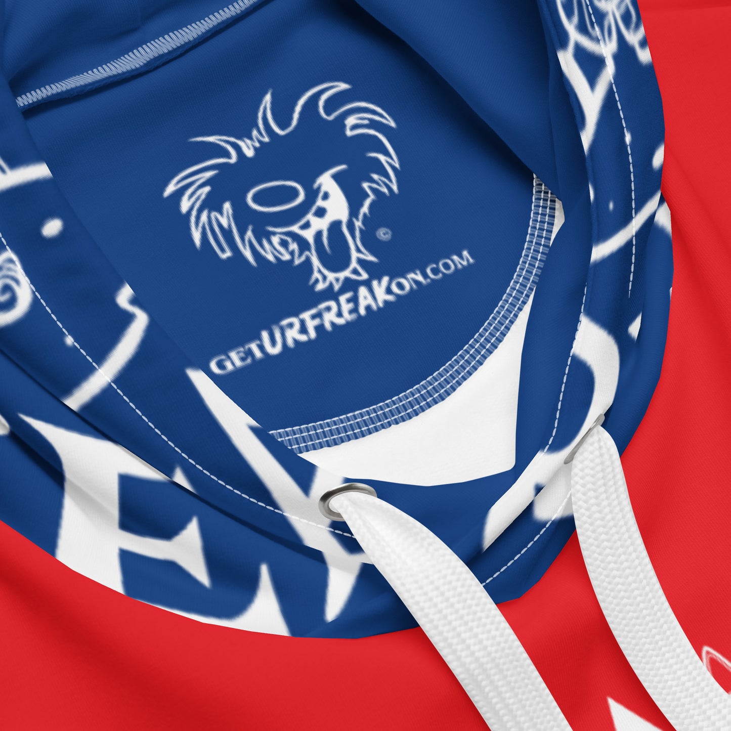 'THE PATRIOT' BEACH FREAK© TRADITIONAL PULLOVER HOODIE