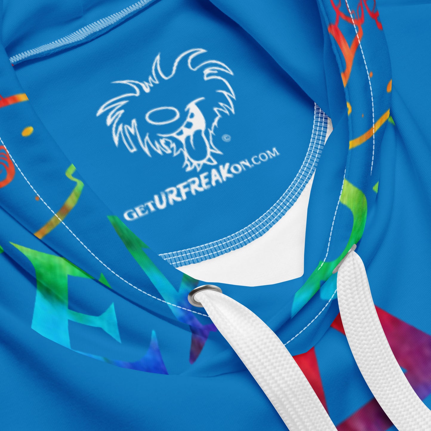 TIE-DYE BEACH FREAK SPLASH'D© Hoodie