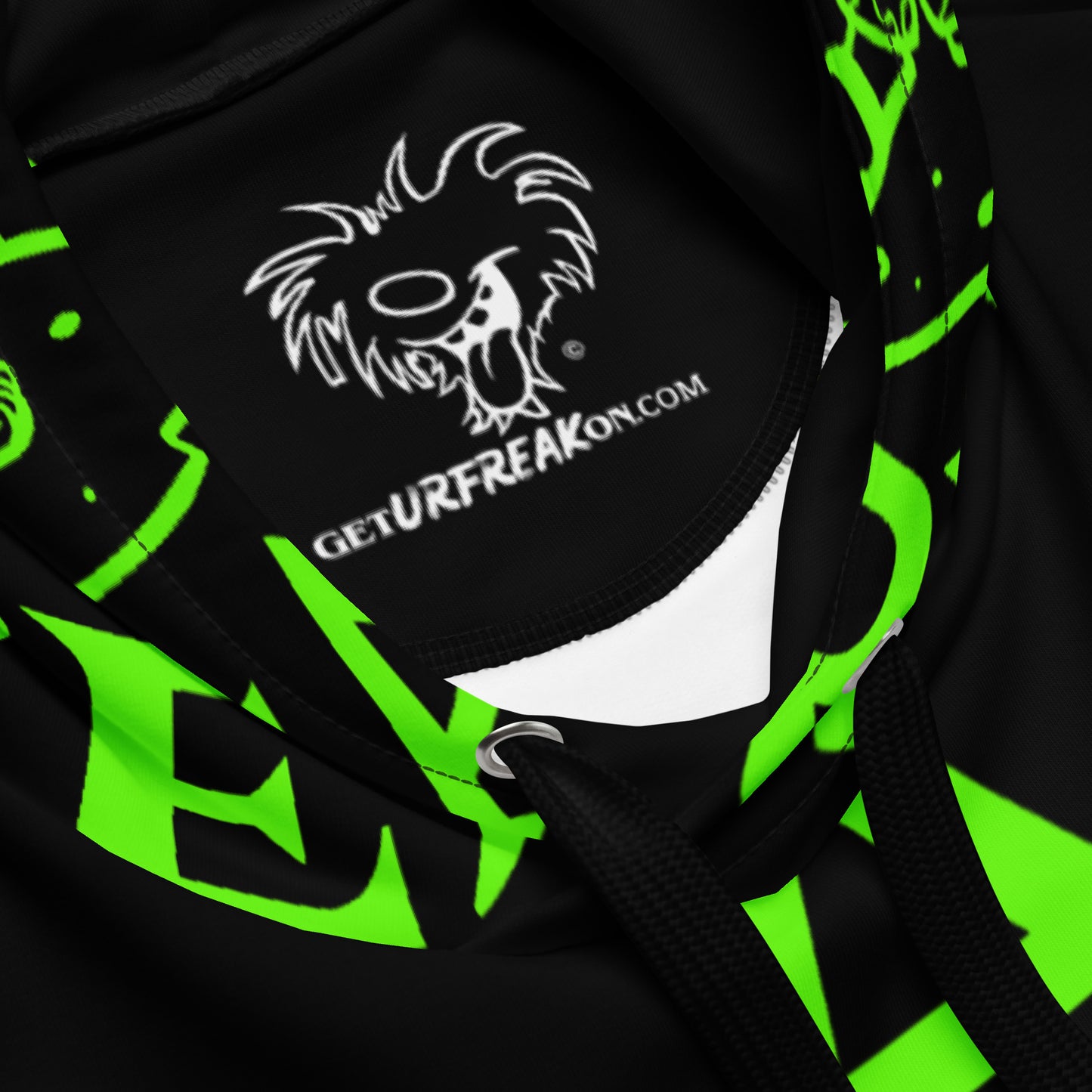 LIME BEACH FREAK SPLASH'D© Hoodie