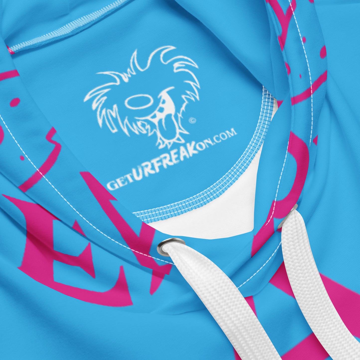 PINK BEACH FREAK SPLASH'D© Hoodie