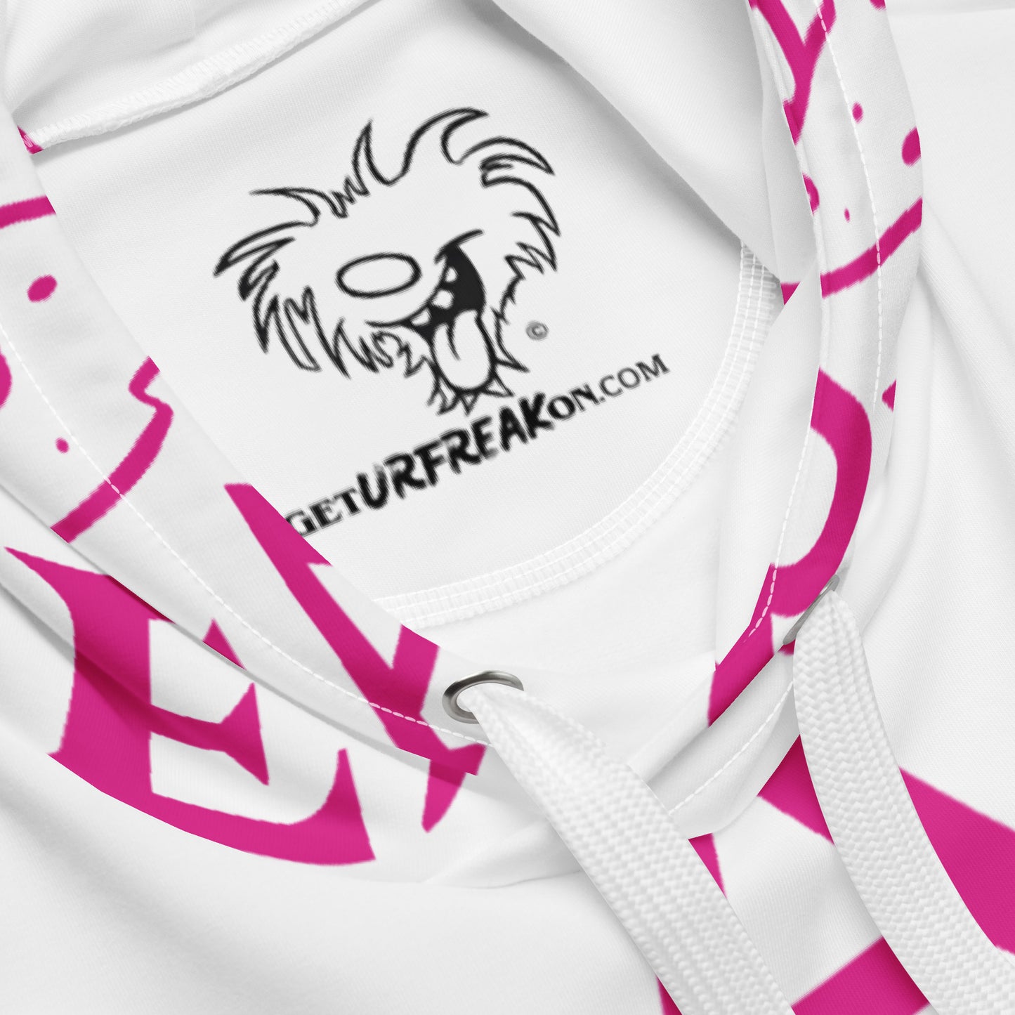 PINK BEACH FREAK SPLASH'D© Hoodie