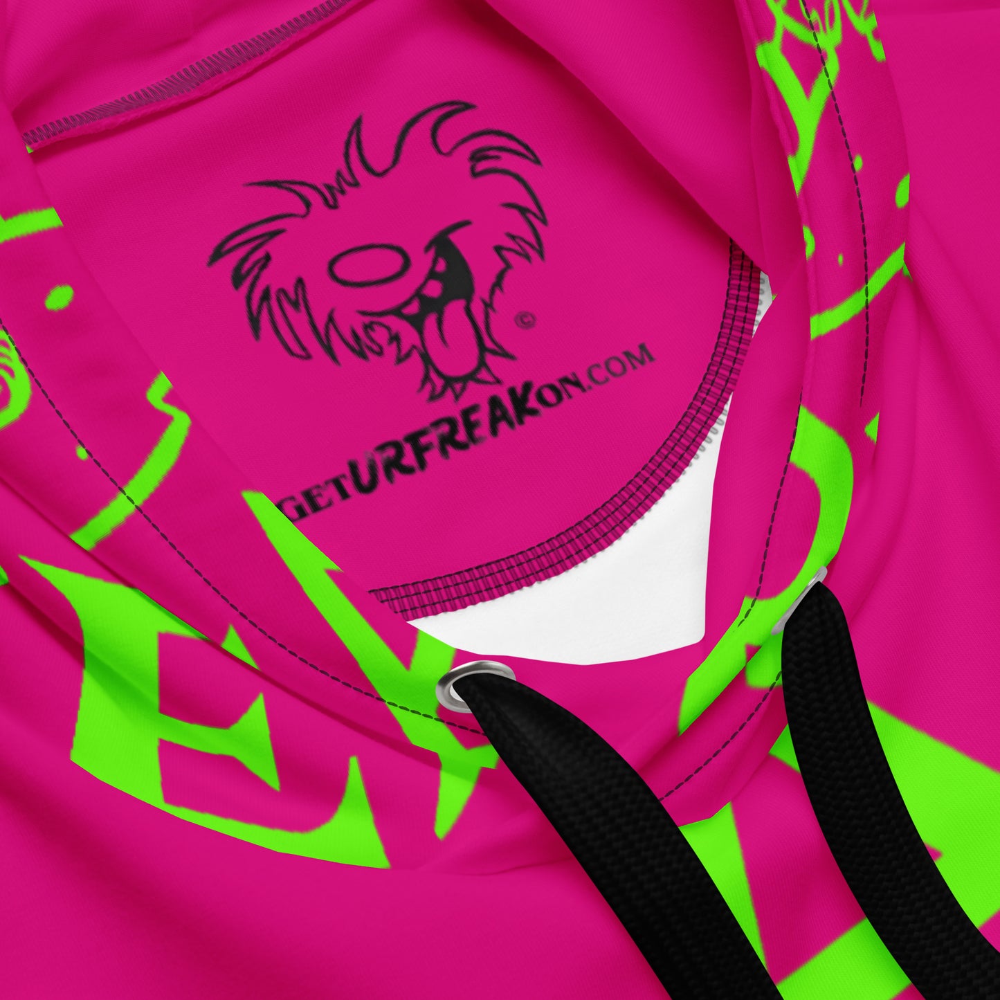 LIME BEACH FREAK SPLASH'D© Hoodie