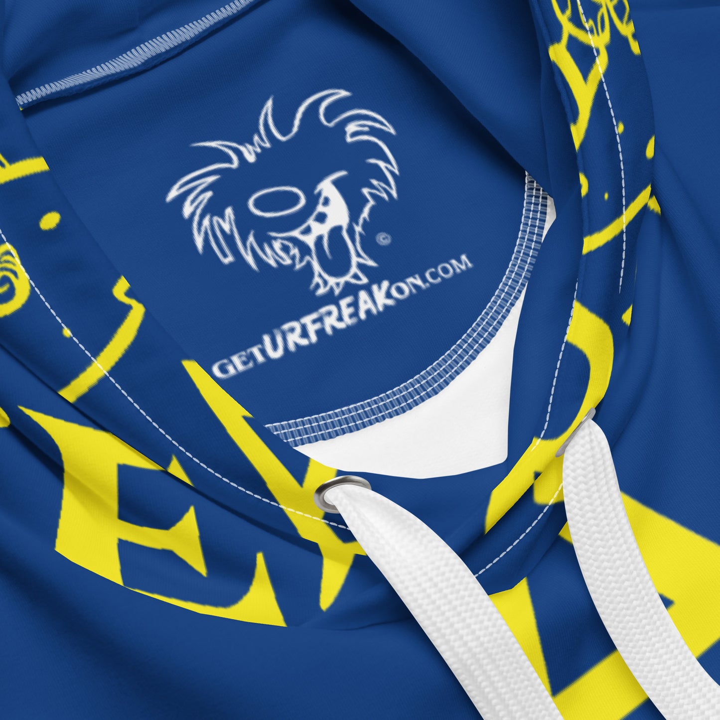 YELLOW BEACH FREAK SPLASH'D© Hoodie