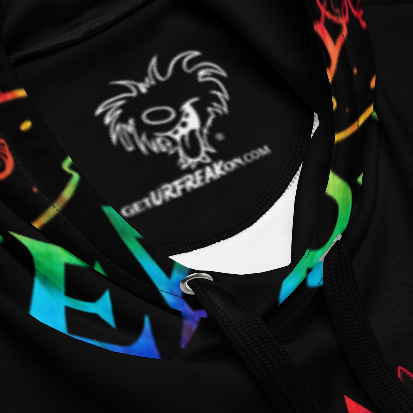 TIE-DYE BEACH FREAK© TRADITIONAL PULLOVER HOODIE