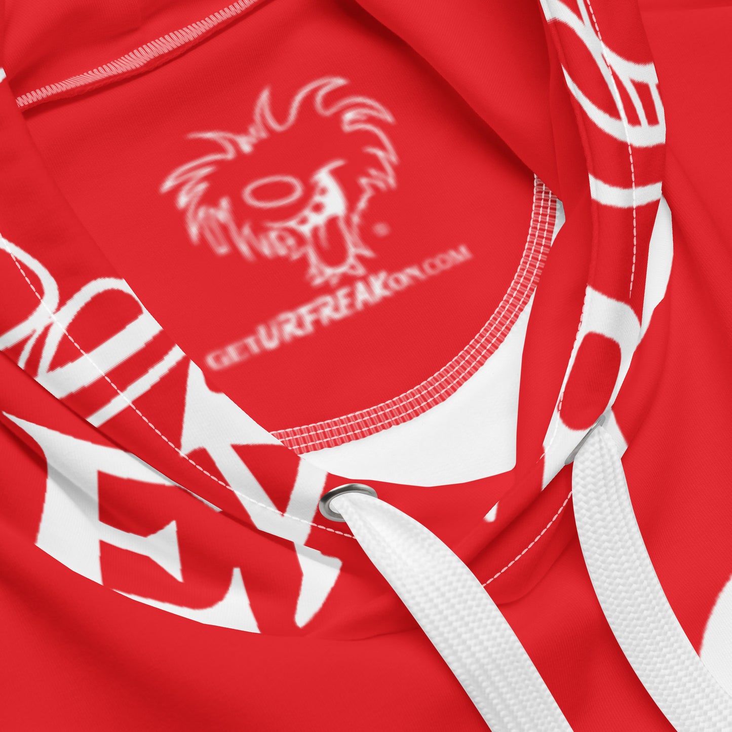 WHITE SNOW FREAK© SPLASH'D© Hoodie