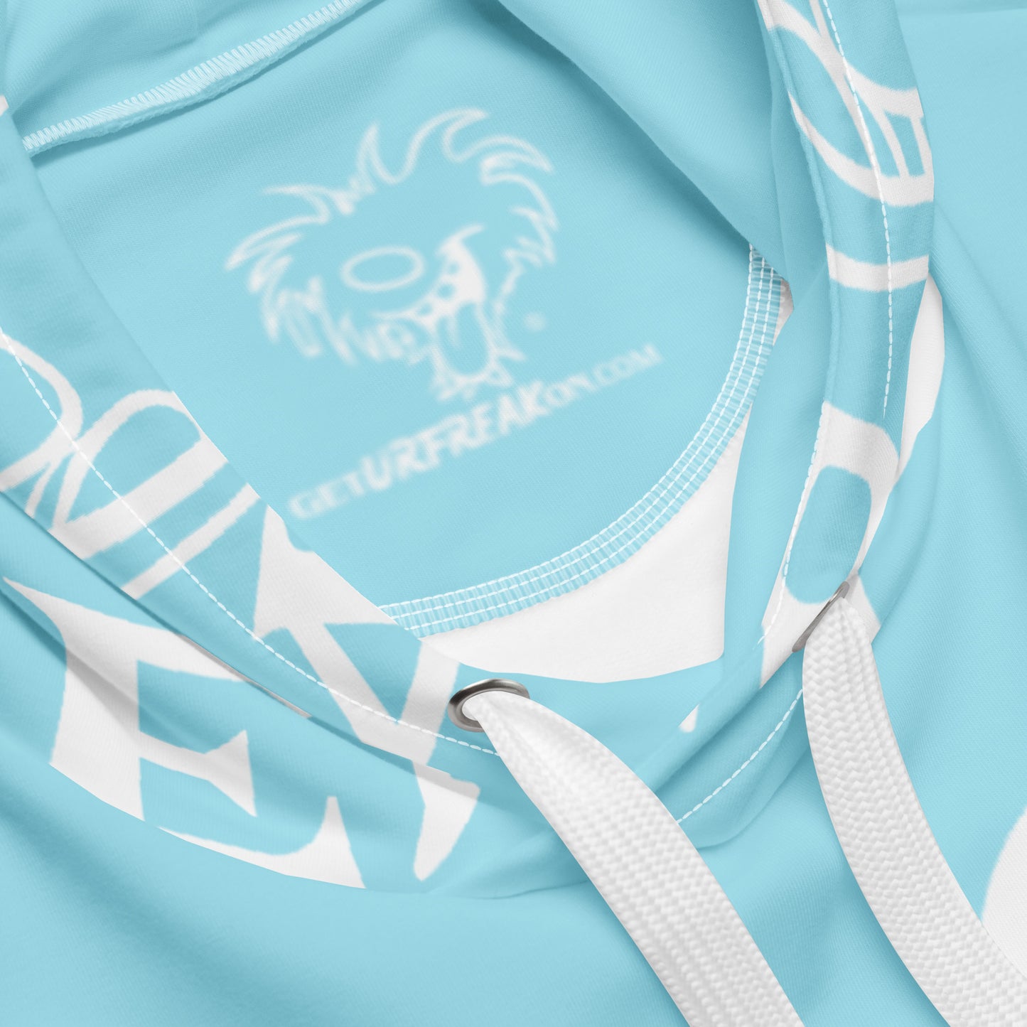 WHITE SNOW FREAK© SPLASH'D© Hoodie