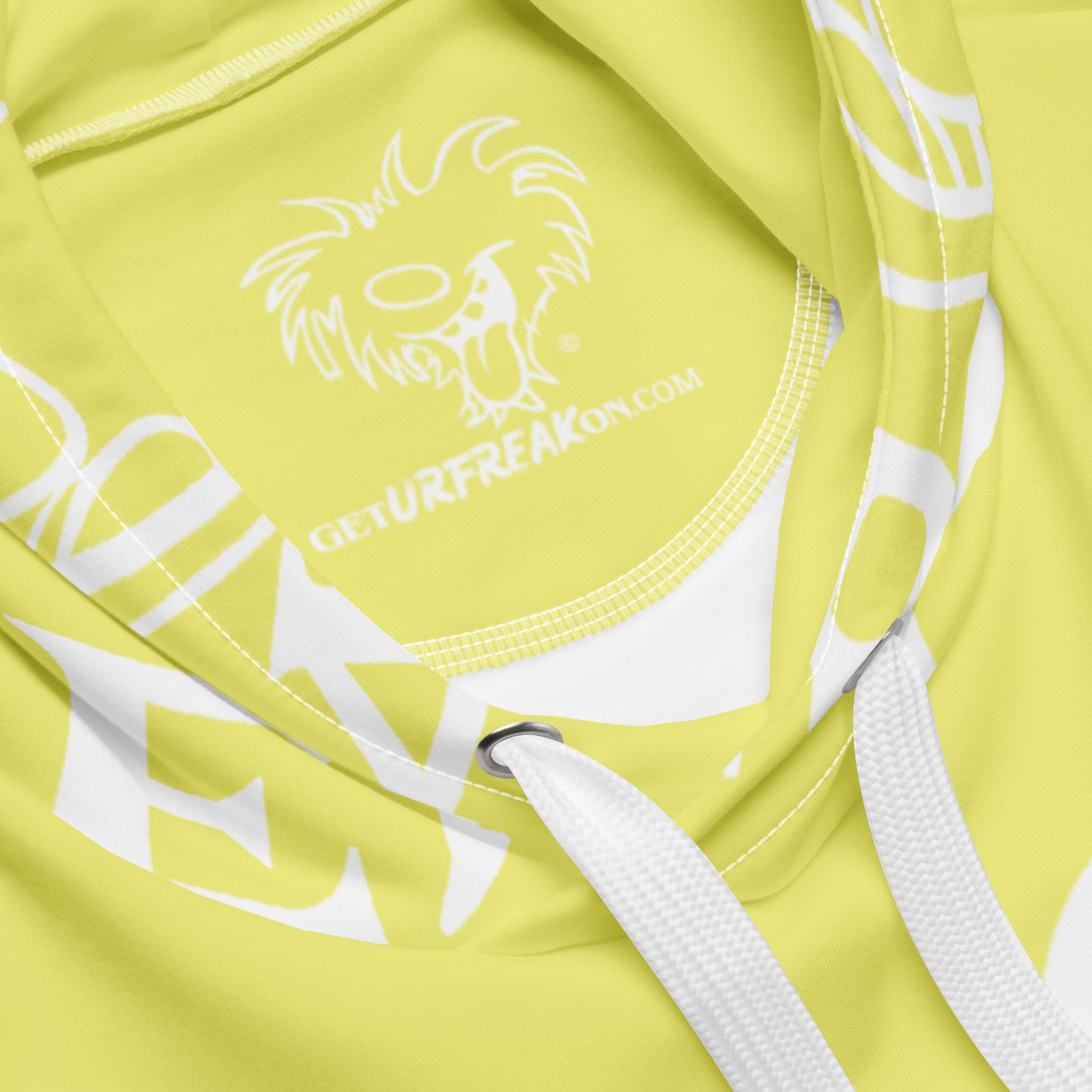 WHITE SNOW FREAK© SPLASH'D© Hoodie