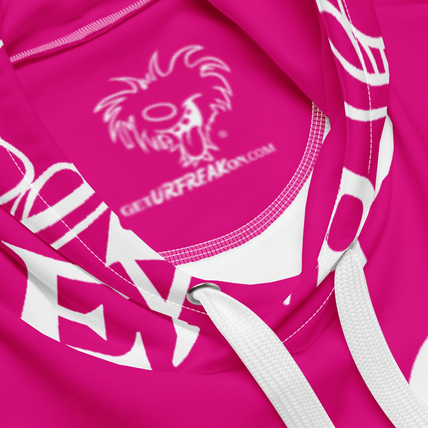 WHITE SNOW FREAK© SPLASH'D© Hoodie