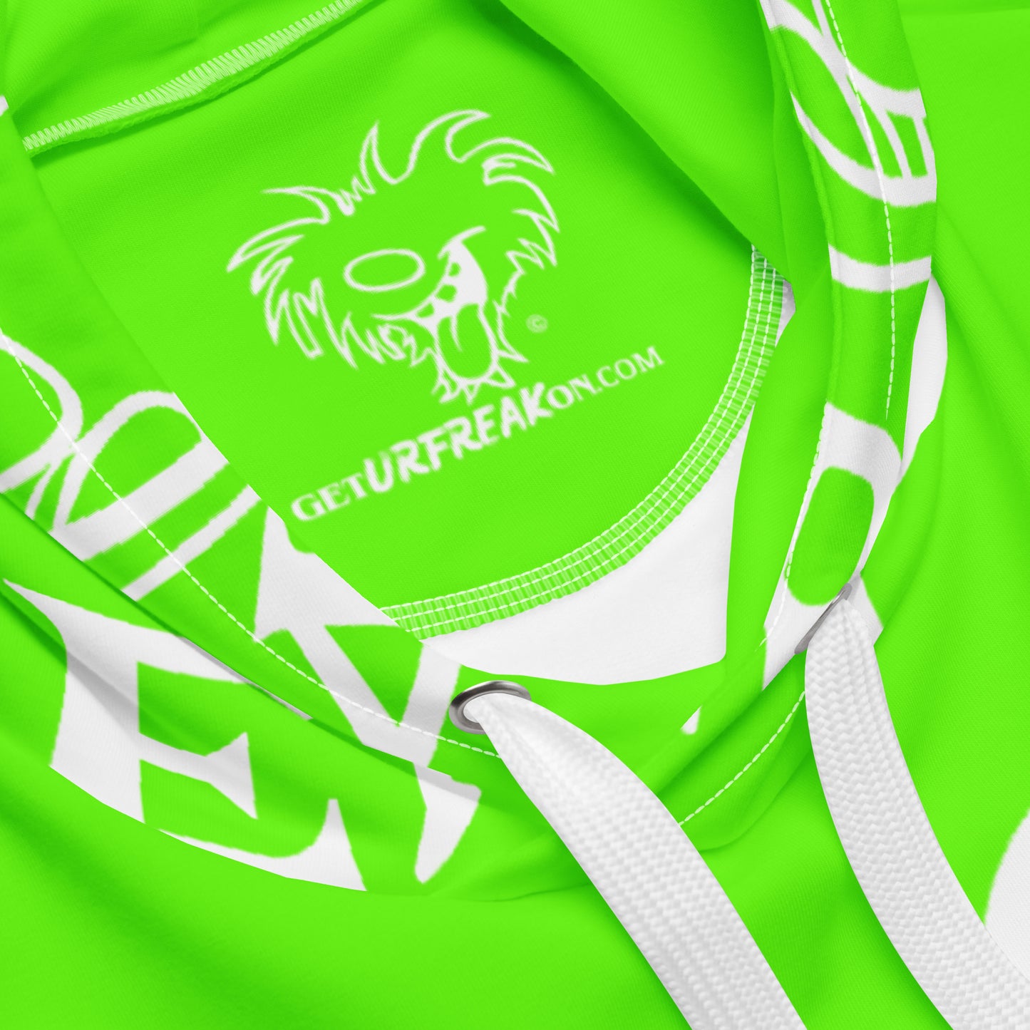 WHITE SNOW FREAK© SPLASH'D© Hoodie