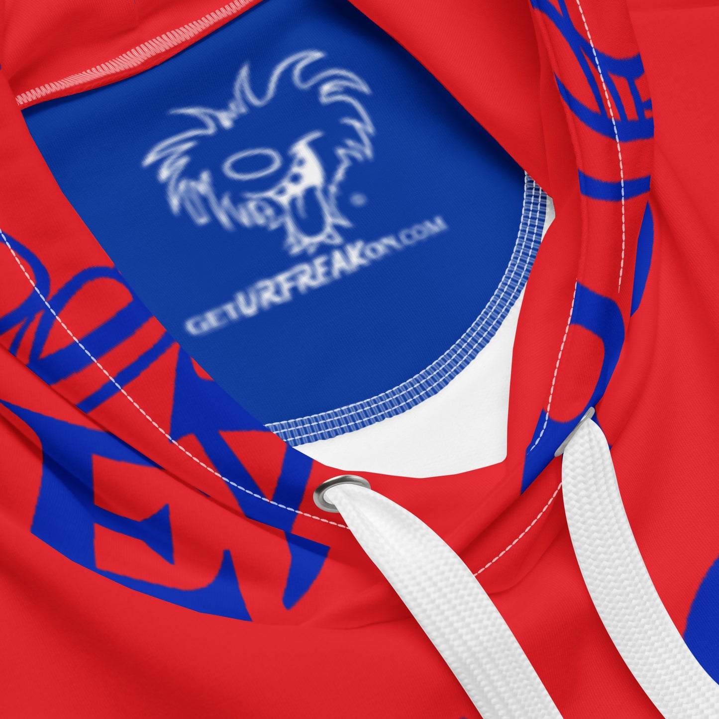 BLUE SNOW FREAK© SPLASH'D© Hoodie