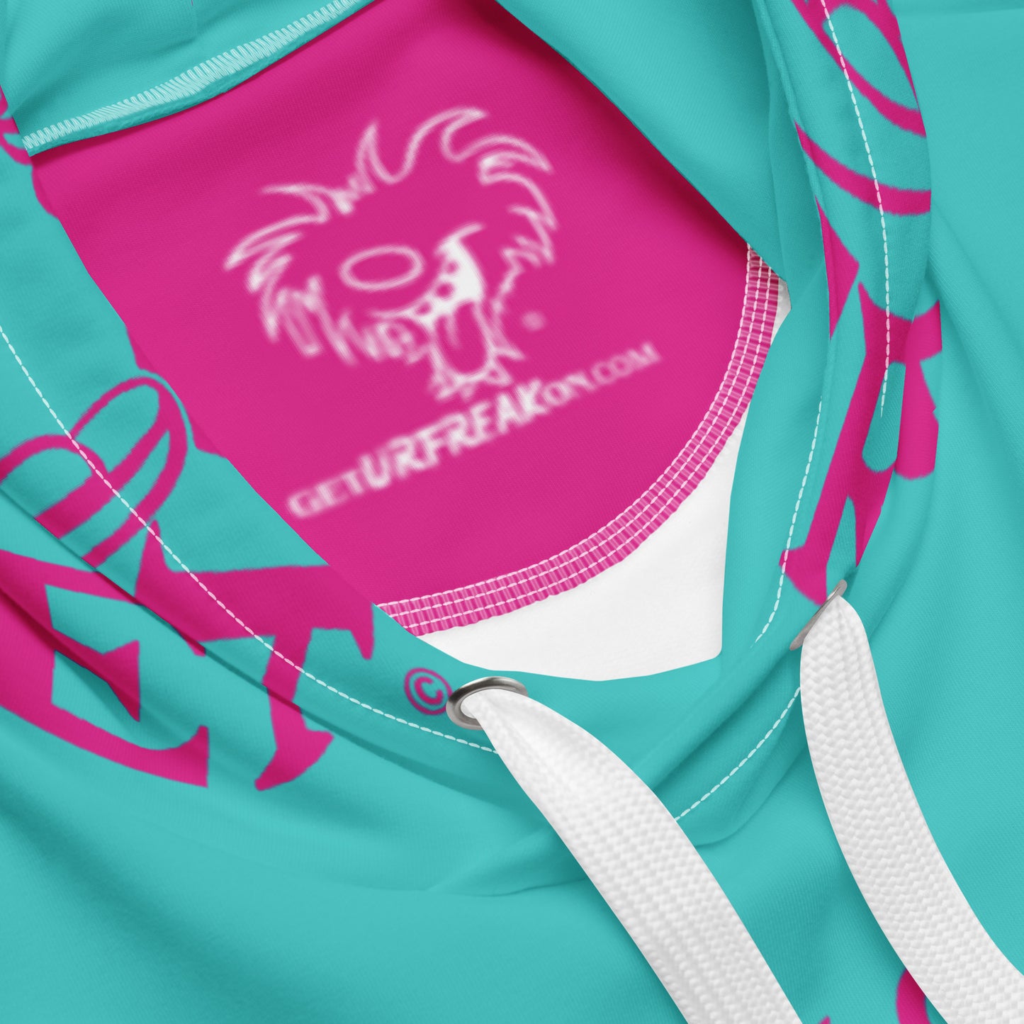 PINK SNOW FREAK© TRADITIONAL HOODIE