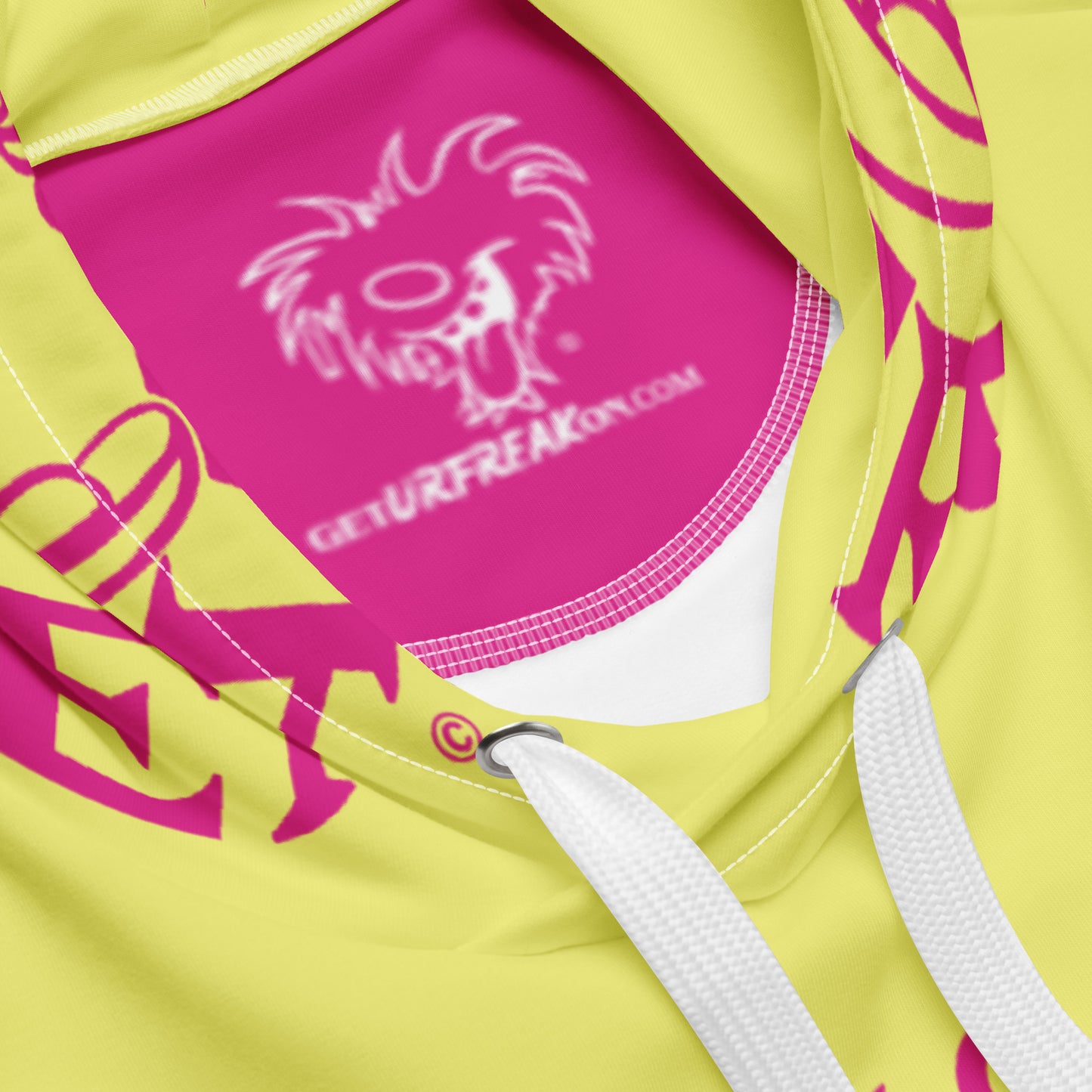 PINK SNOW FREAK© TRADITIONAL HOODIE