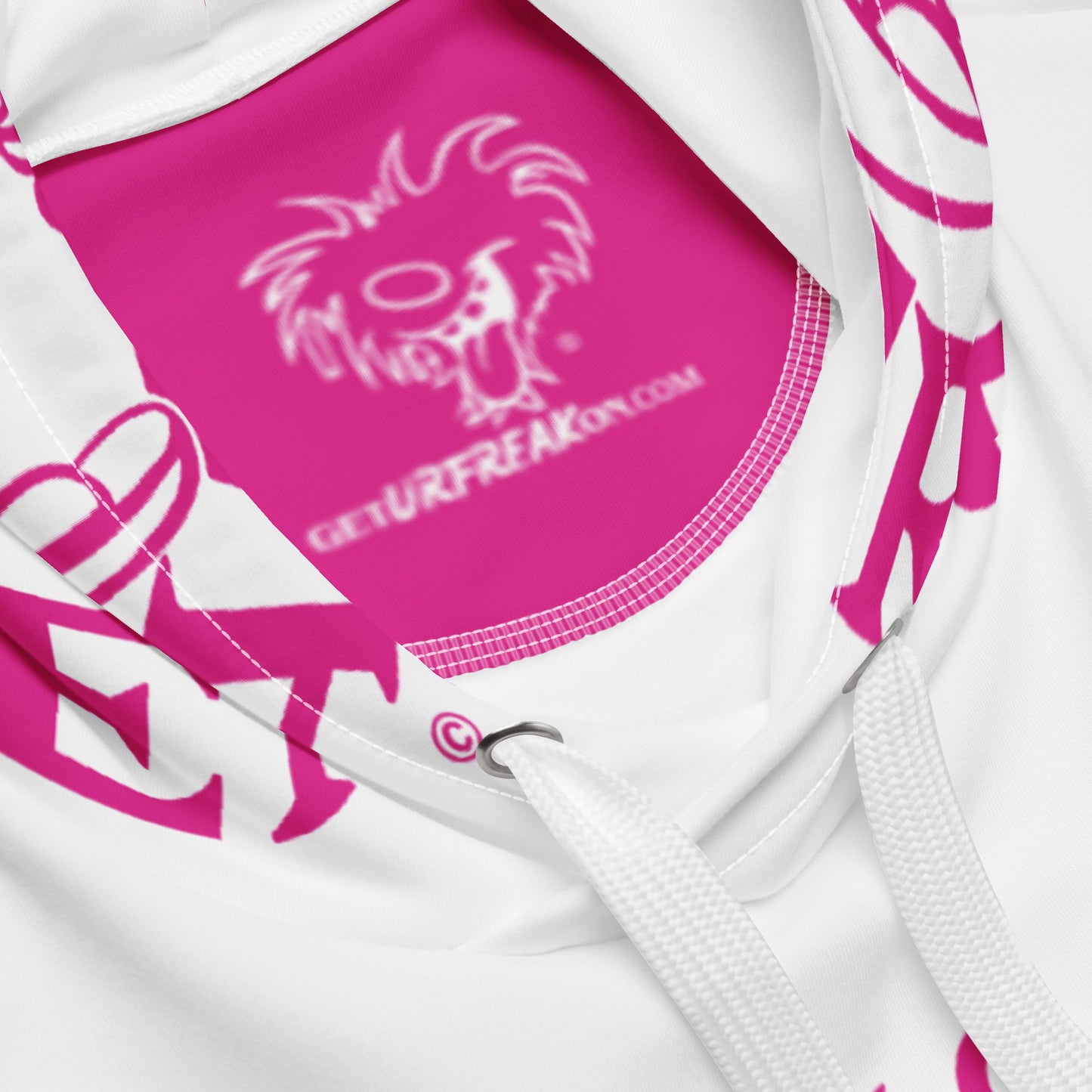 PINK SNOW FREAK© TRADITIONAL HOODIE
