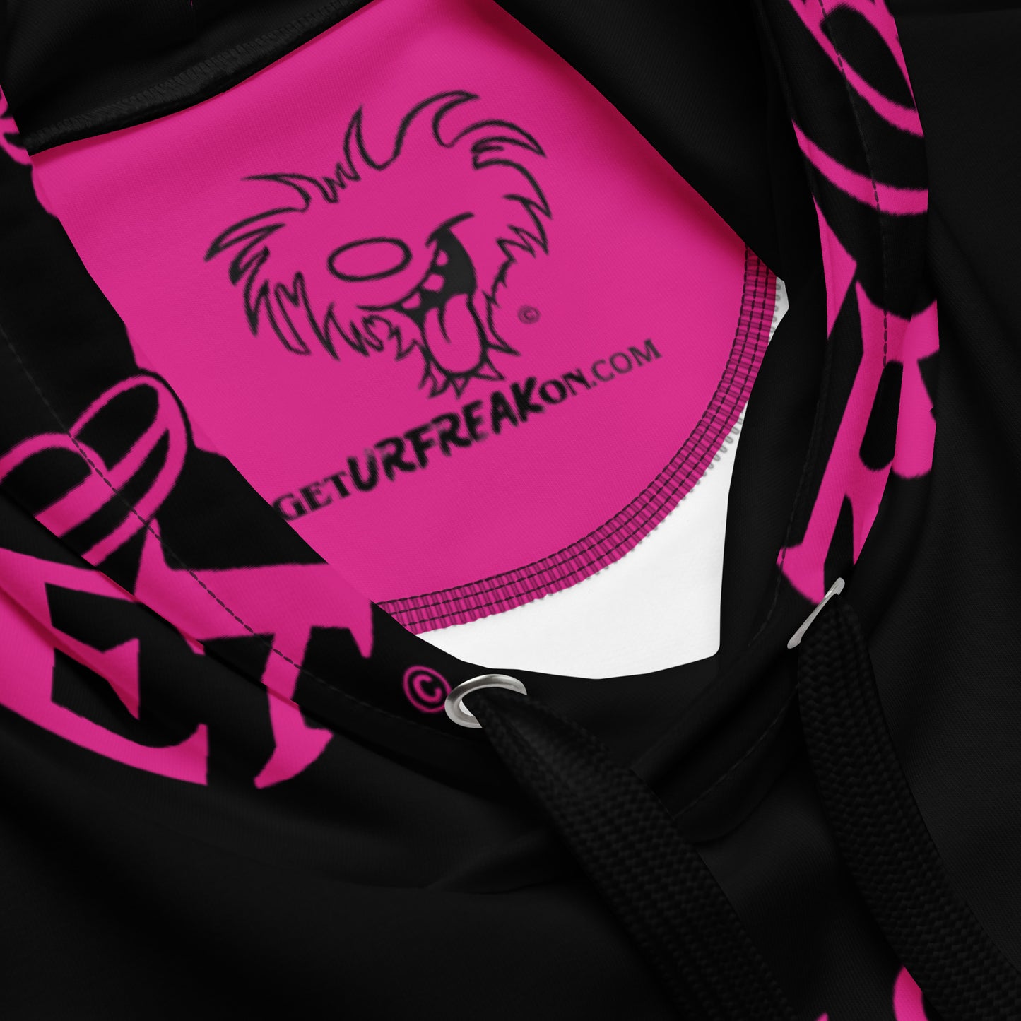 PINK SNOW FREAK© TRADITIONAL HOODIE
