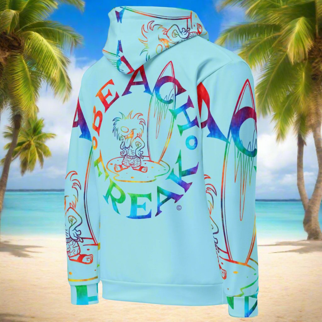 TIE-DYE BEACH FREAK© SPLASH'D© Hoodie