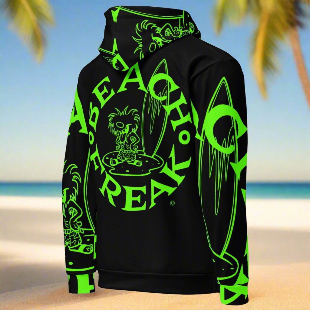 LIME BEACH FREAK© SPLASH'D© Hoodie