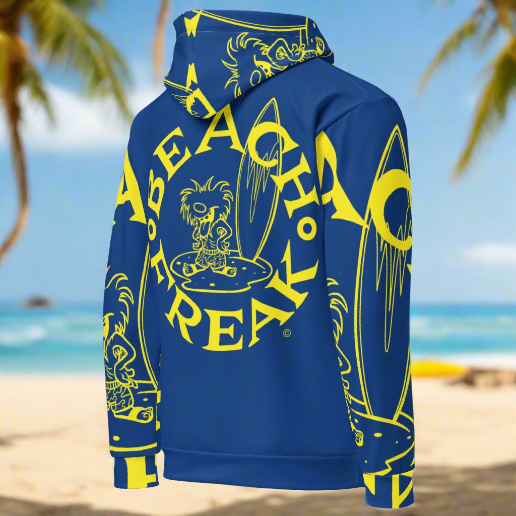 YELLOW BEACH FREAK© SPLASH'D© Hoodie