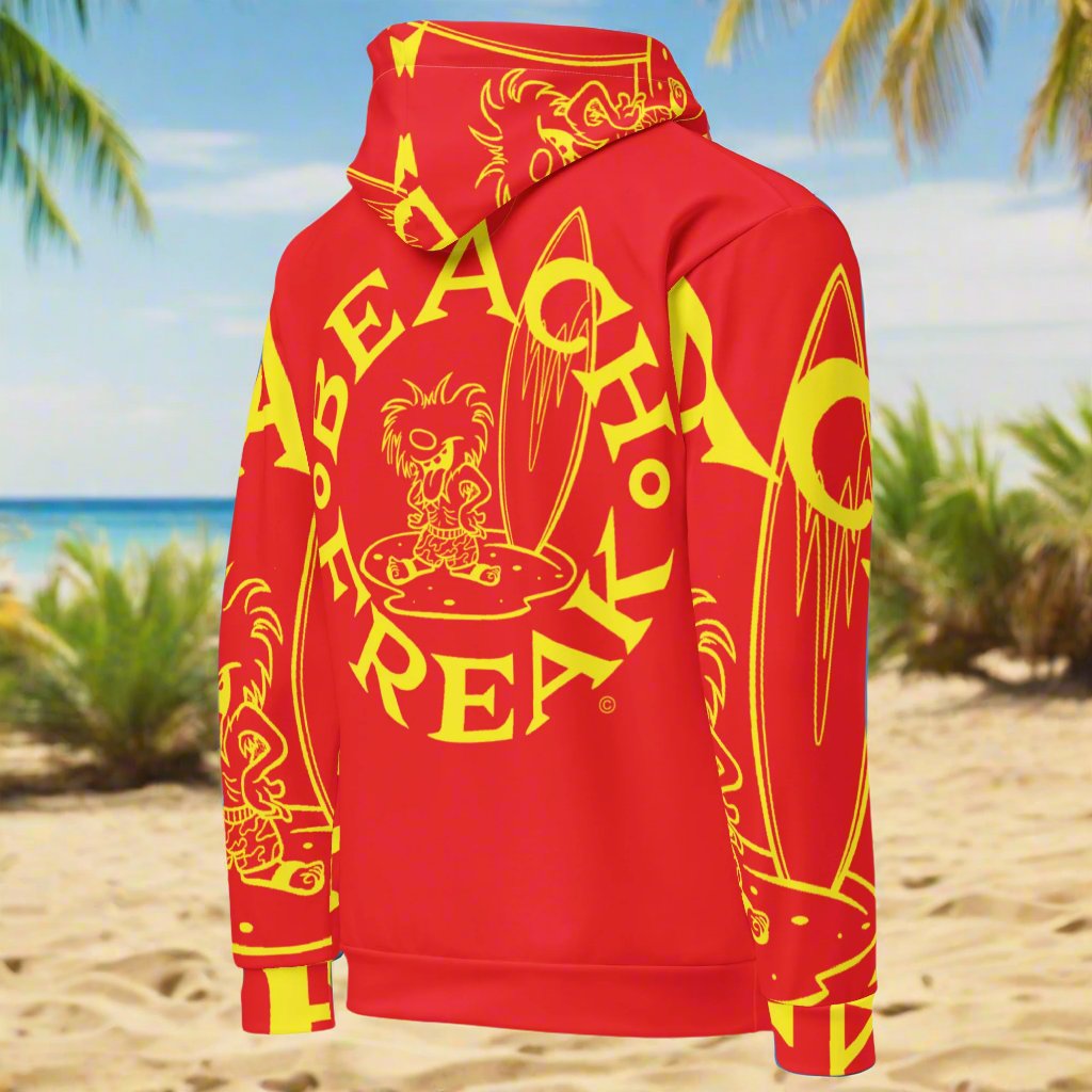 YELLOW BEACH FREAK© SPLASH'D© Hoodie