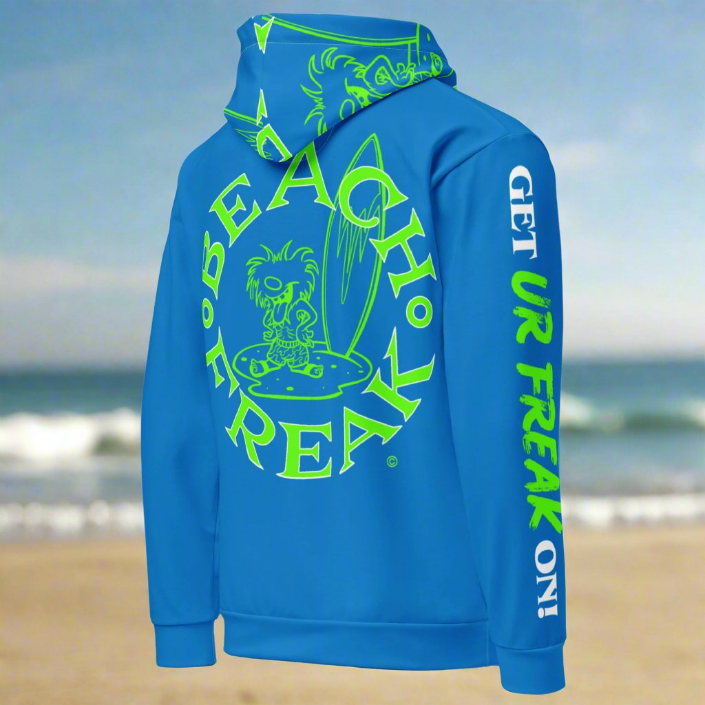 LIME BEACH FREAK© TRADITIONAL PULLOVER HOODIE
