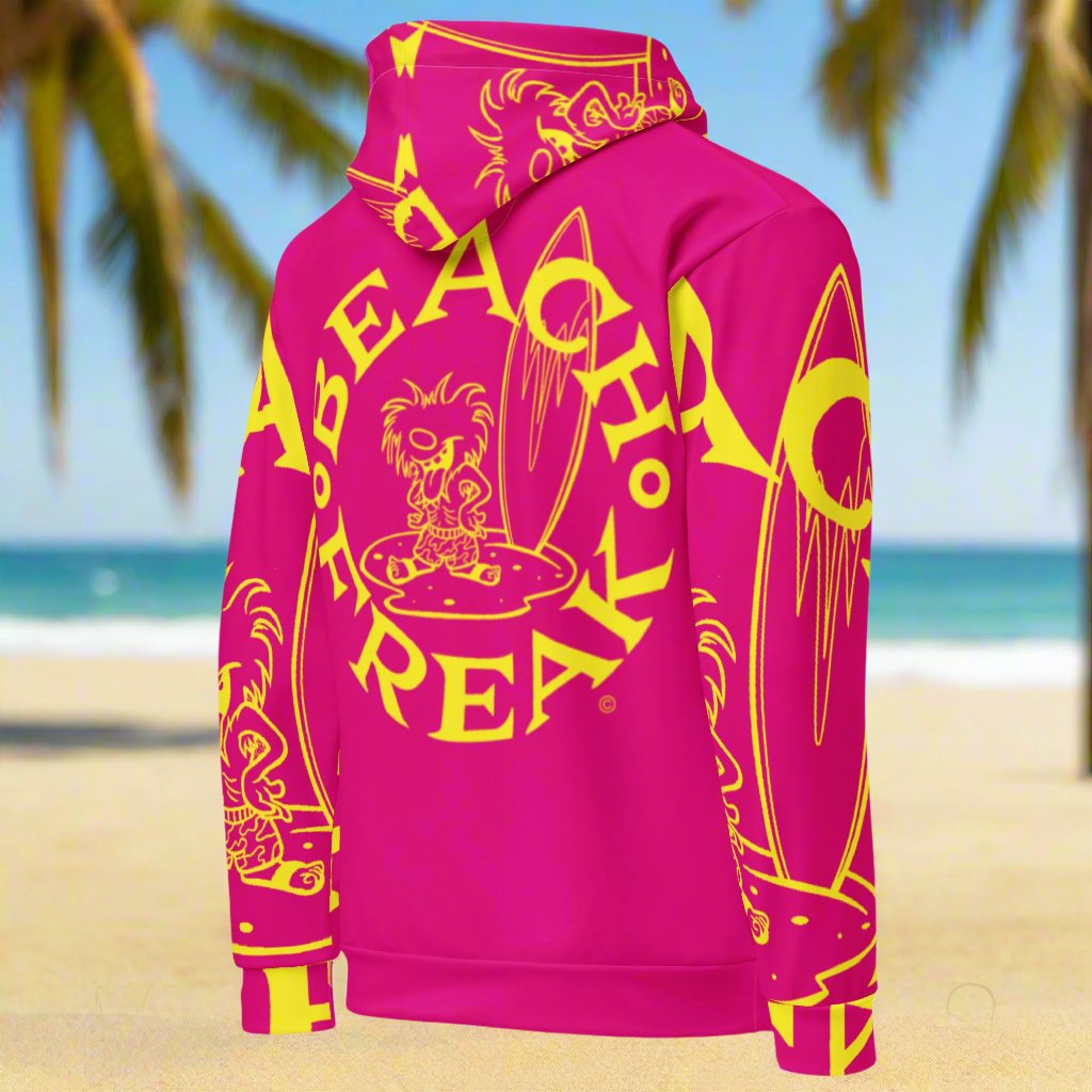 YELLOW BEACH FREAK© SPLASH'D© Hoodie