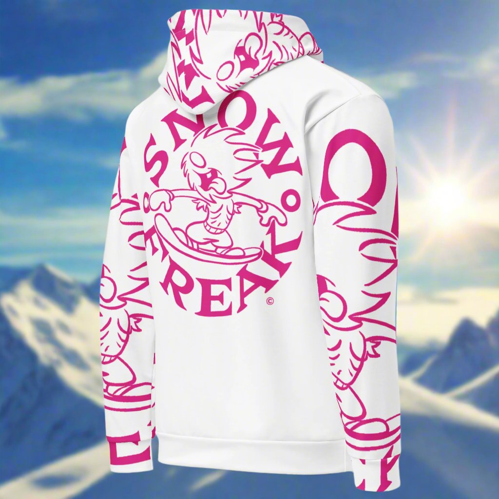 PINK SNOW FREAK© SPLASH'D© Hoodie