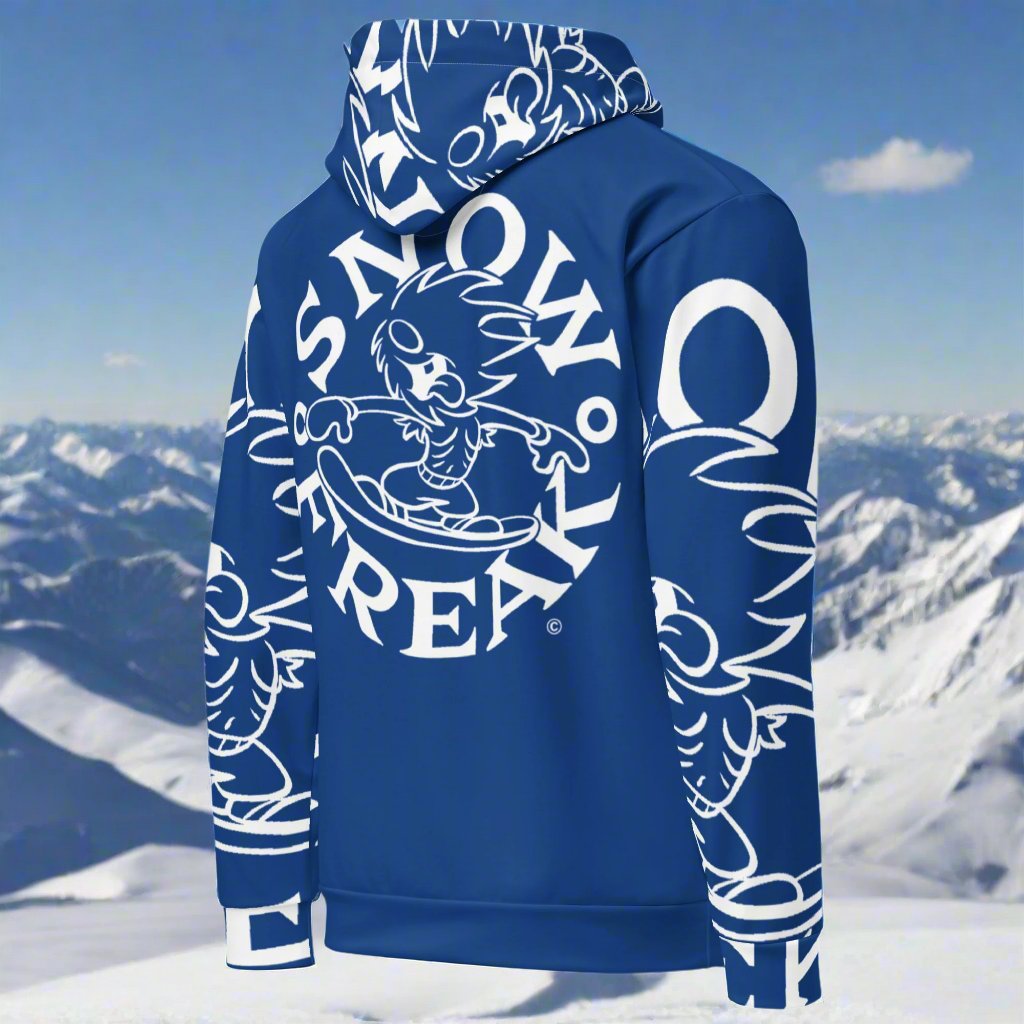 WHITE SNOW FREAK© SPLASH'D© Hoodie