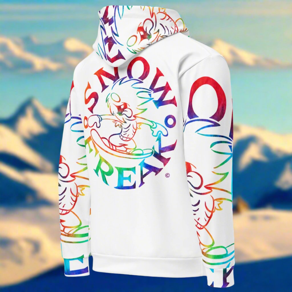 TIE-DYE SNOW FREAK© SPLASH'D© Hoodie