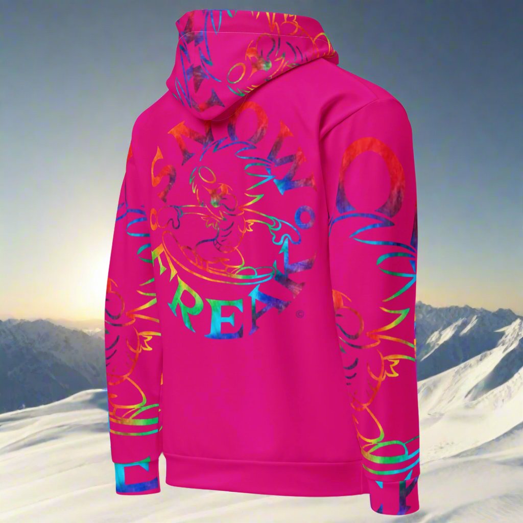 TIE-DYE SNOW FREAK© SPLASH'D© Hoodie