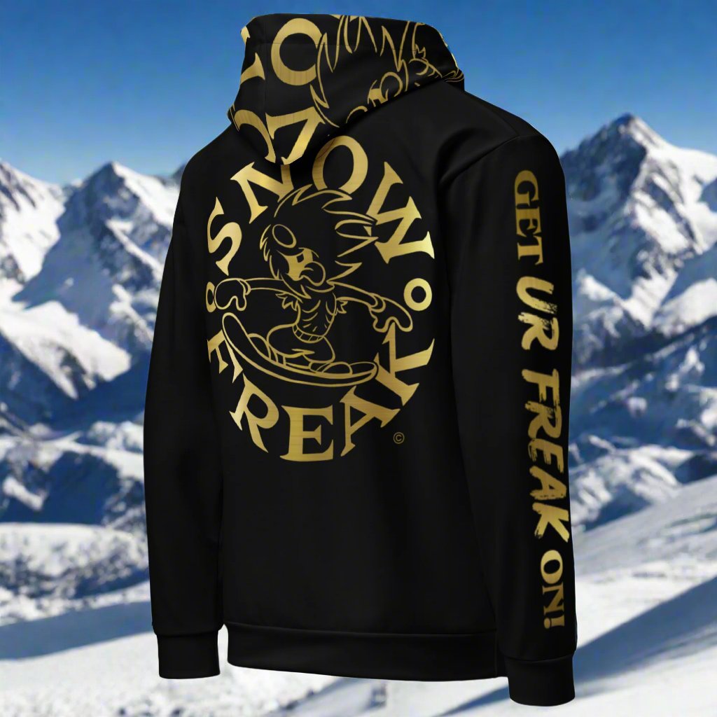 GOLD SNOW FREAK© TRADITIONAL HOODIE