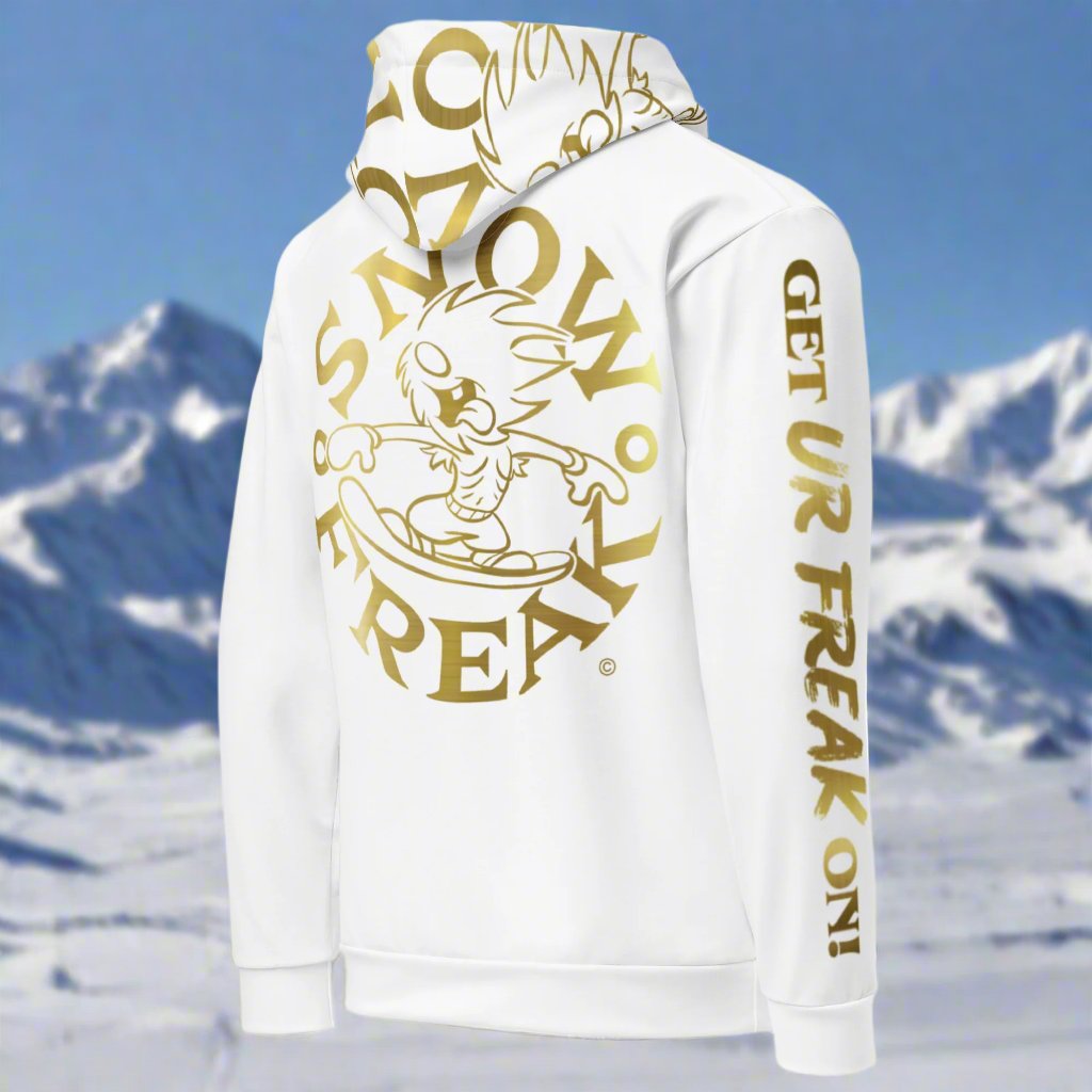 GOLD SNOW FREAK© TRADITIONAL HOODIE