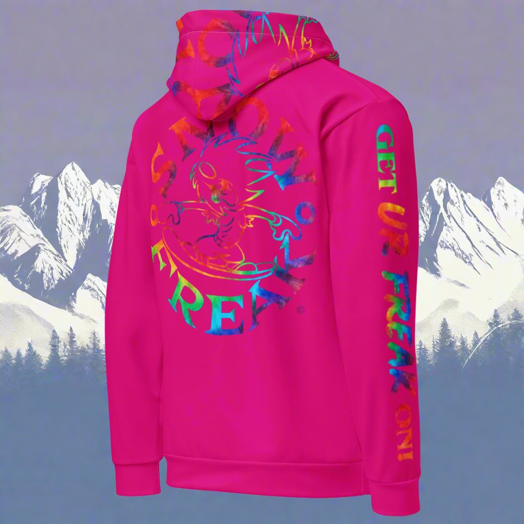 TIE-DYE SNOW FREAK© TRADITIONAL HOODIE