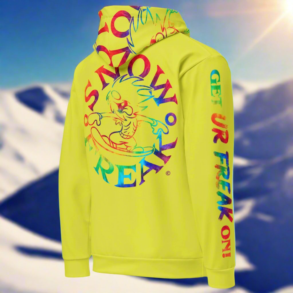 TIE-DYE SNOW FREAK© TRADITIONAL HOODIE