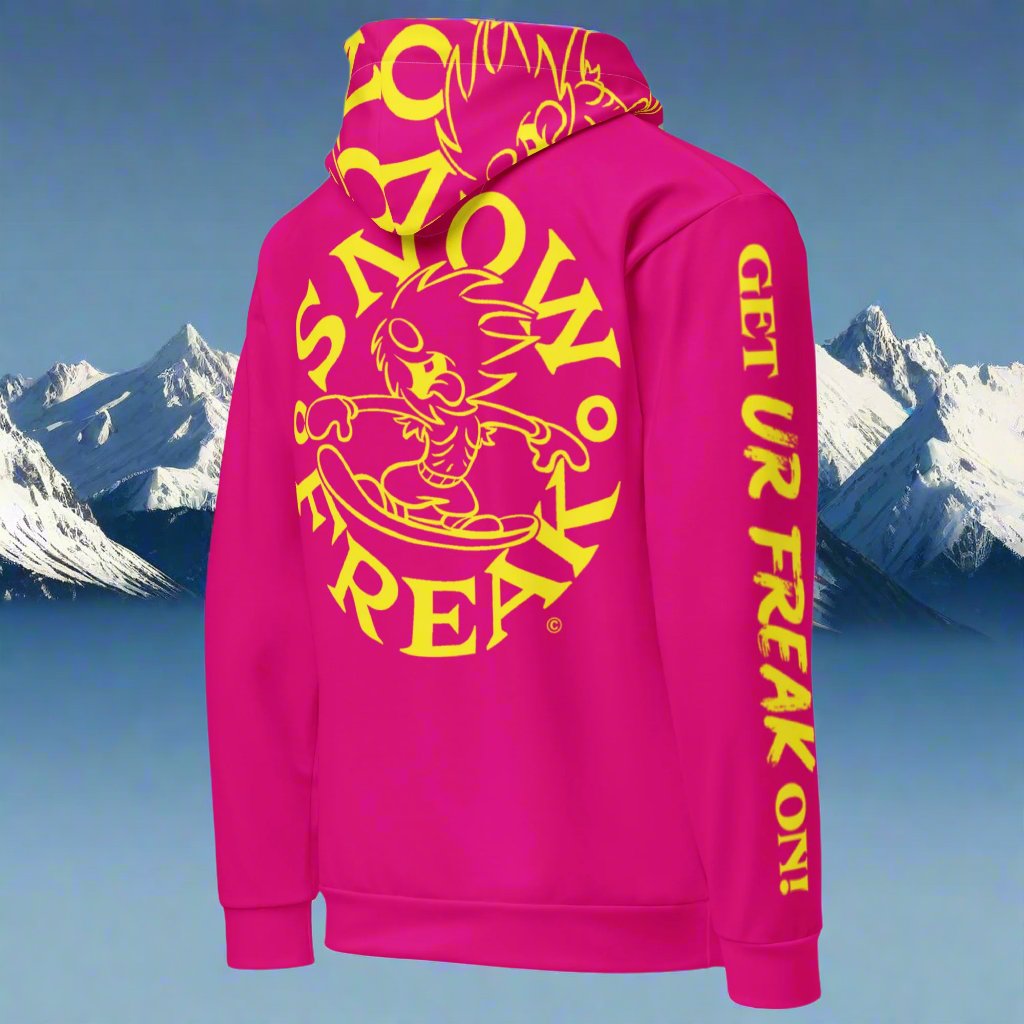 YELLOW SNOW FREAK© TRADITIONAL HOODIE