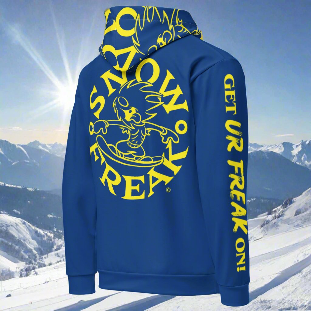 YELLOW SNOW FREAK© TRADITIONAL HOODIE