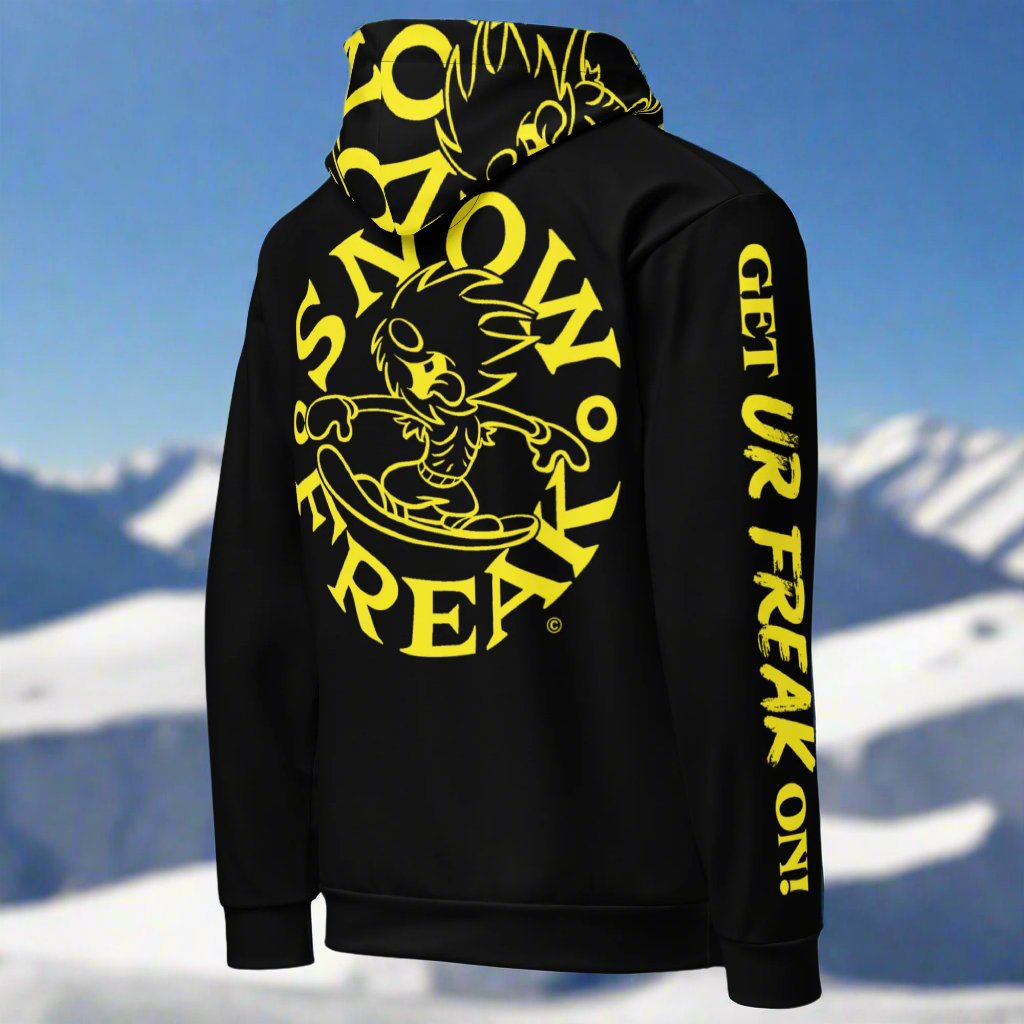 YELLOW SNOW FREAK© TRADITIONAL HOODIE