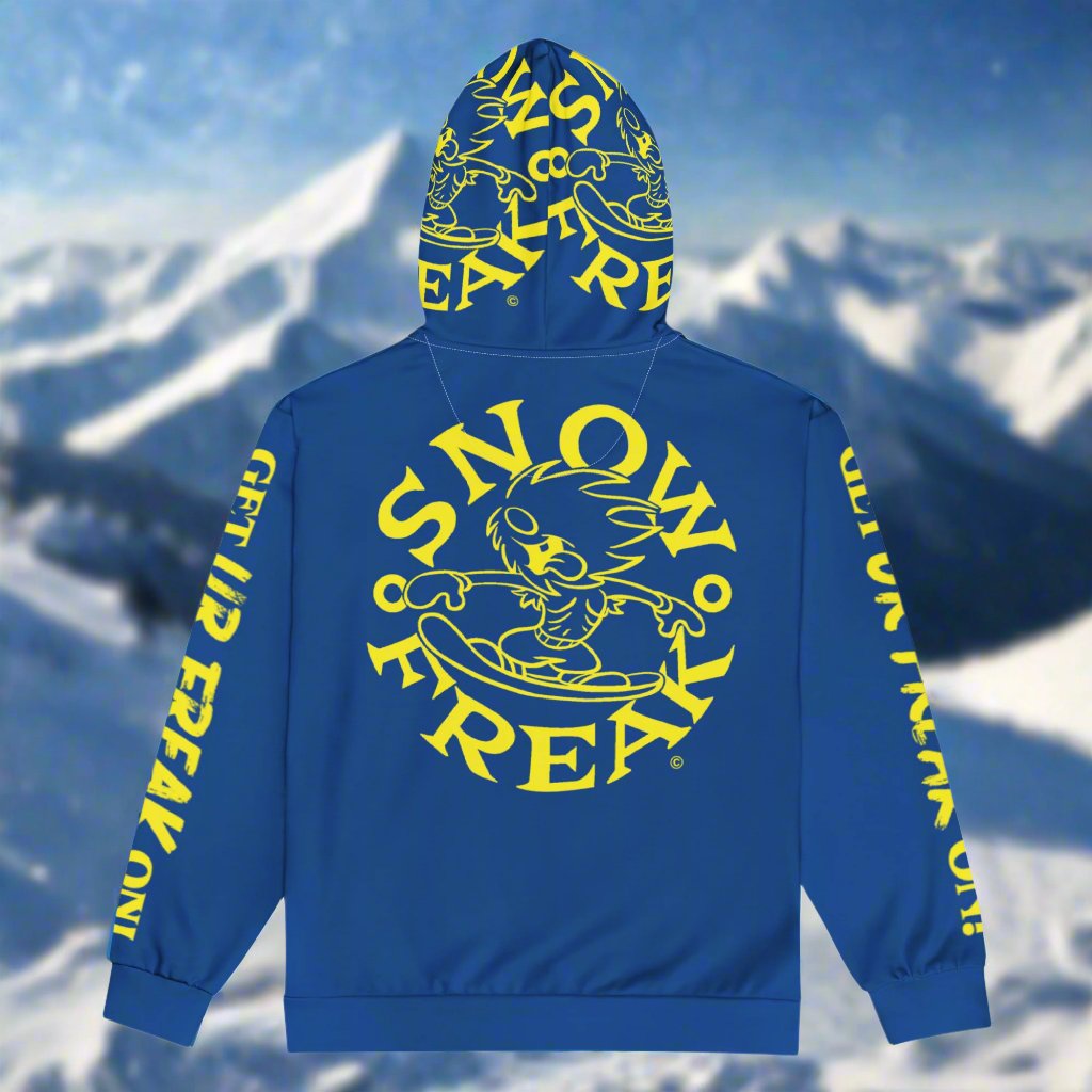 YELLOW SNOW FREAK© TRADITIONAL ZIP-UP HOODIE