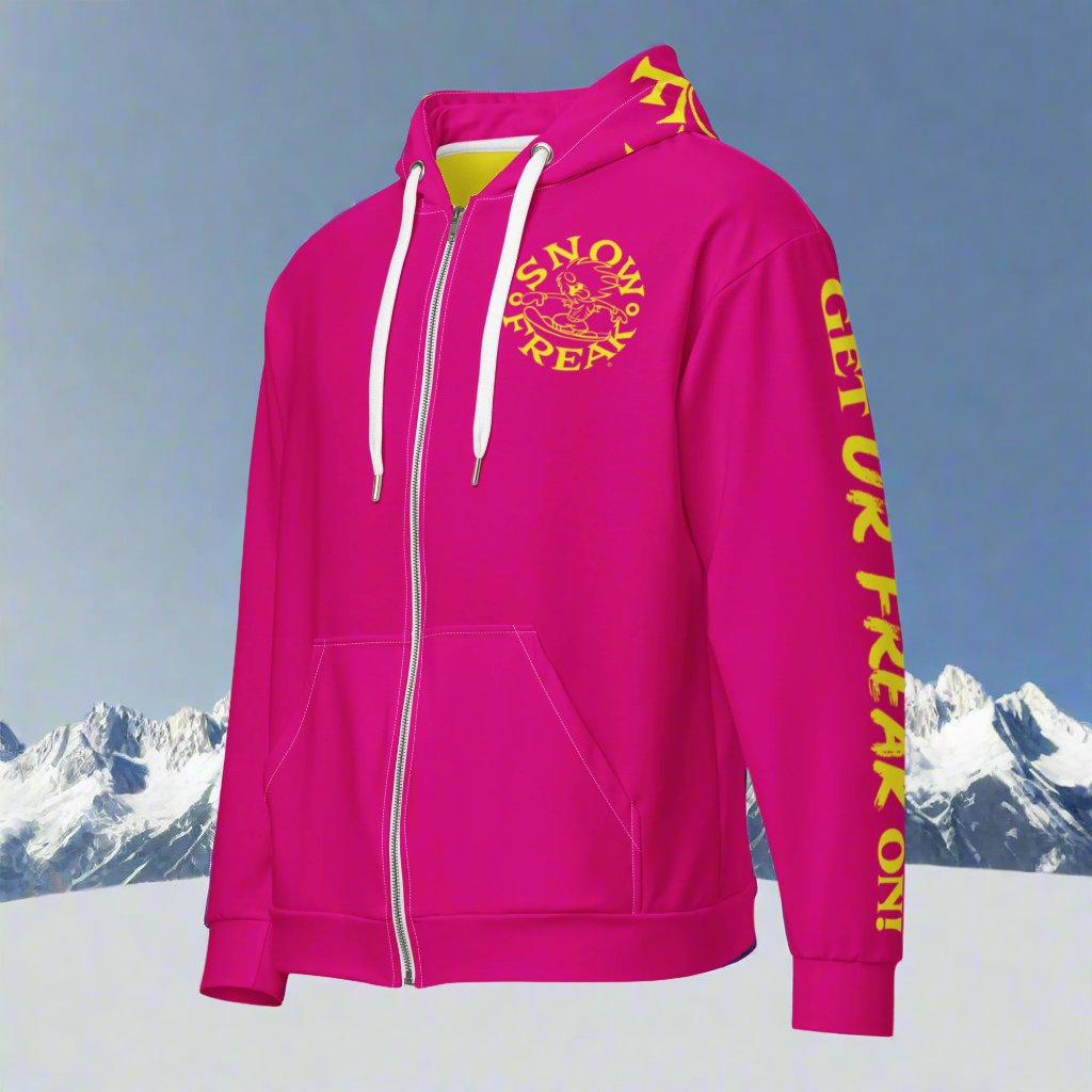 YELLOW SNOW FREAK© TRADITIONAL ZIP-UP HOODIE