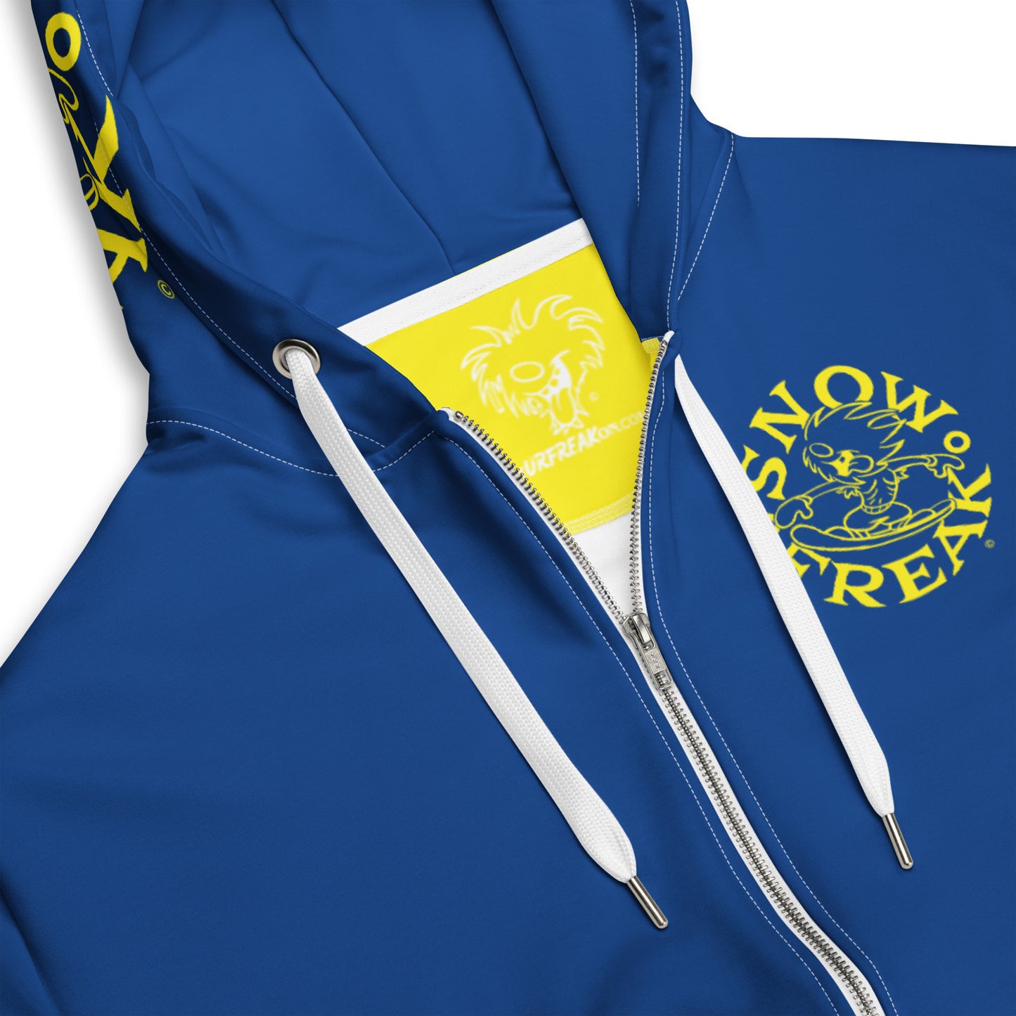 YELLOW SNOW FREAK© TRADITIONAL ZIP-UP HOODIE