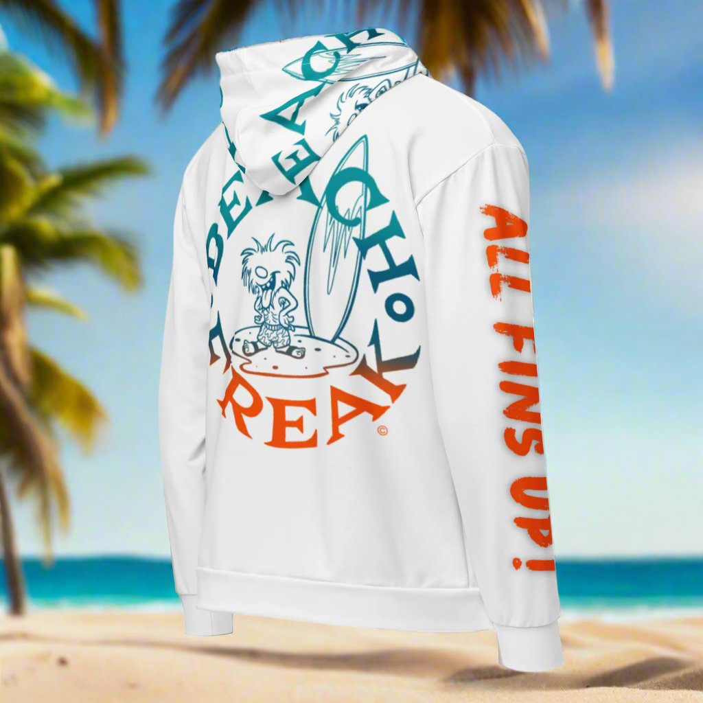 MIAMI BEACH FREAK© TRADITIONAL ZIP-UP HOODIE