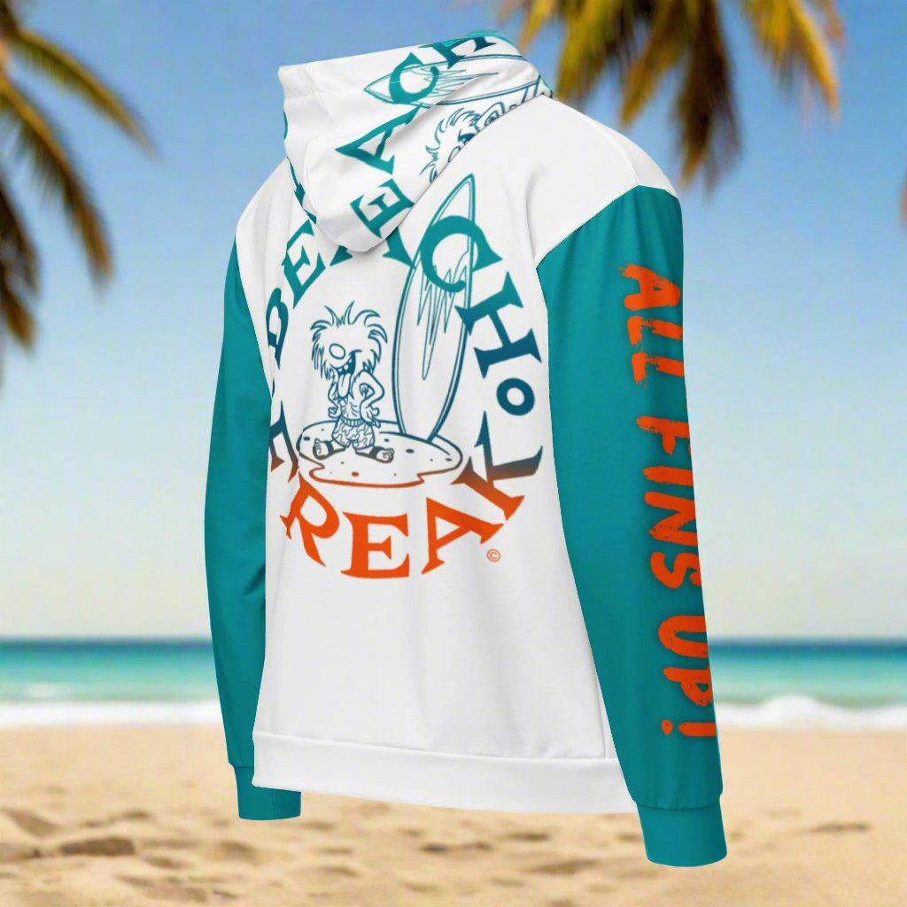 MIAMI BEACH FREAK© TRADITIONAL ZIP-UP HOODIE