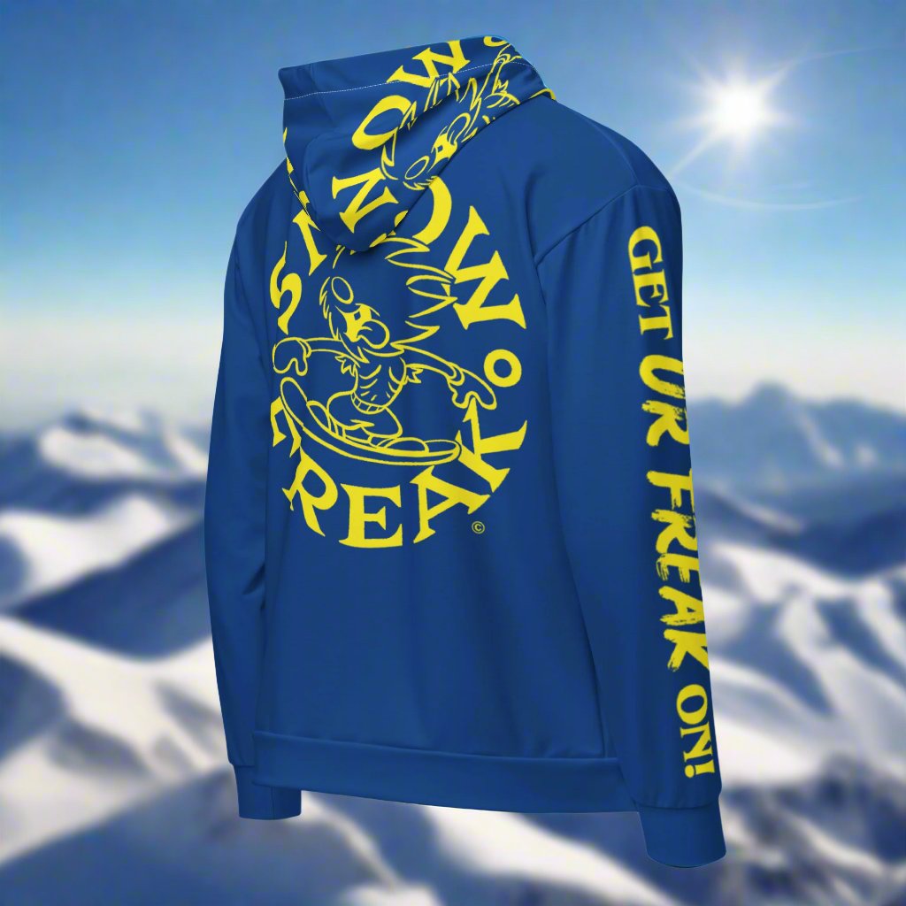 YELLOW SNOW FREAK© TRADITIONAL ZIP-UP HOODIE