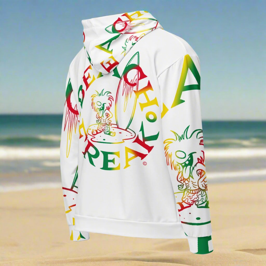 THE ISLANDER BEACH FREAK© SPLASH'D© ZIP-UP HOODIE