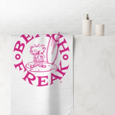 PINK BEACH FREAK© Mink-Cotton Towel