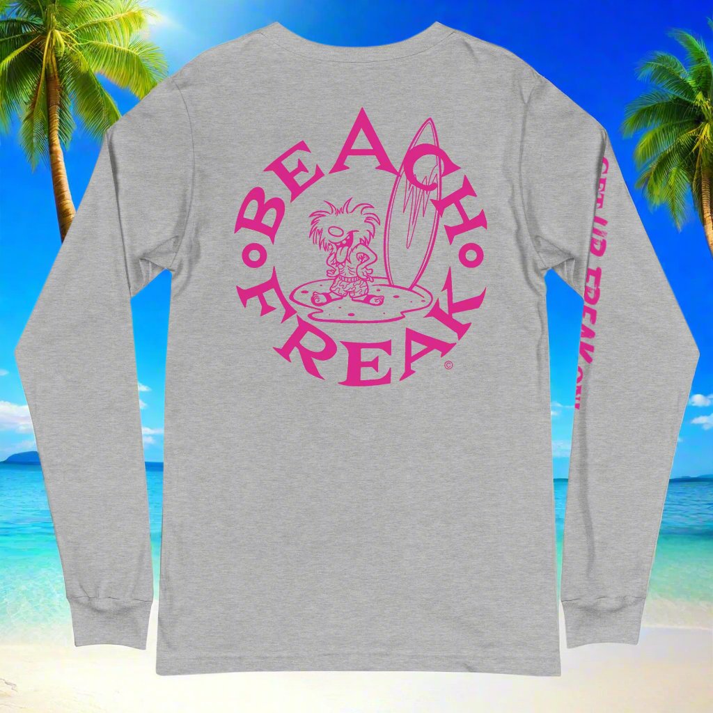 PINK BEACH FREAK© LONG SLEEVE TEE