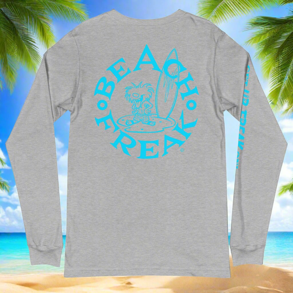 NEON BLUE BEACH FREAK© LONG SLEEVE TEE