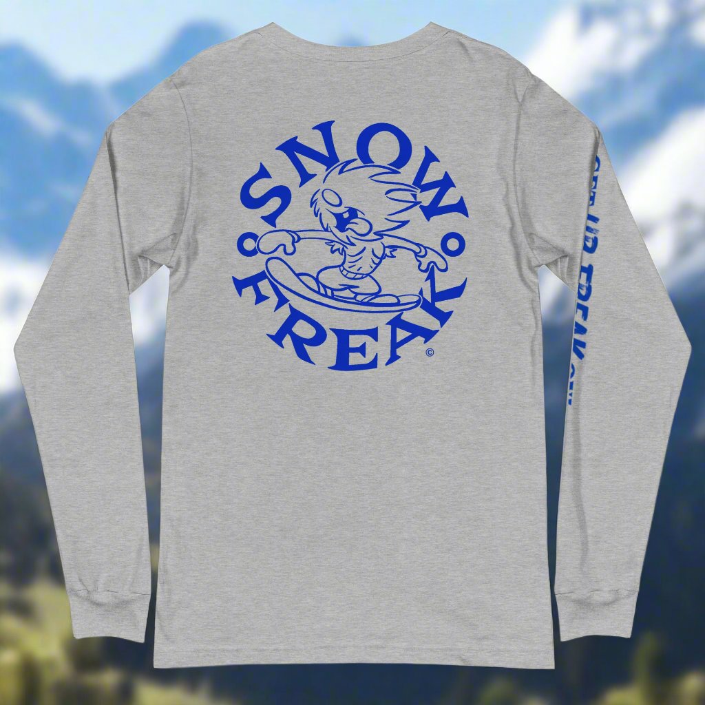 BLUE SNOW FREAK© LONG SLEEVE TEE