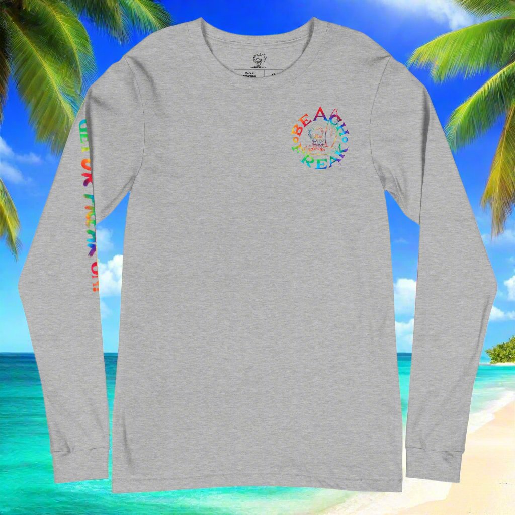 TIE-DYE BEACH FREAK© LONG SLEEVE TEE